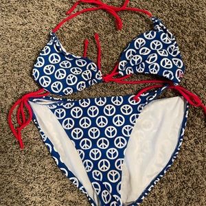 Women’s size L OP bikini